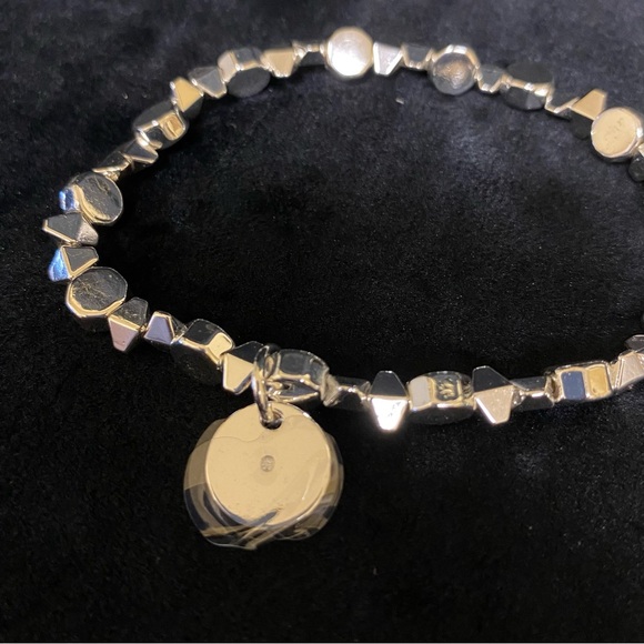 Bomb Party Elevated Fall Stack set of 3 Bracelets Silver Plating - Picture 7 of 8